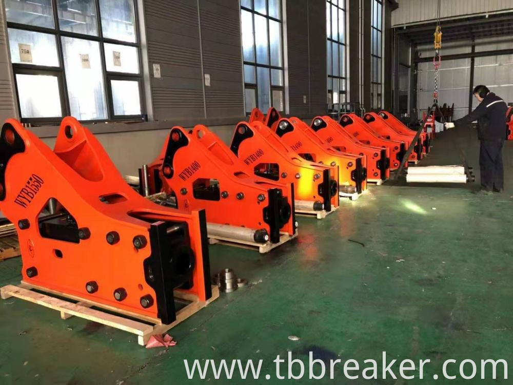 Hydraulic Breaker Assembly And Delivery